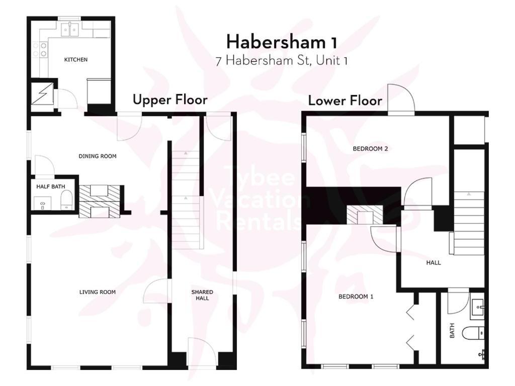 薩凡納Habersham 1公寓 外观 照片